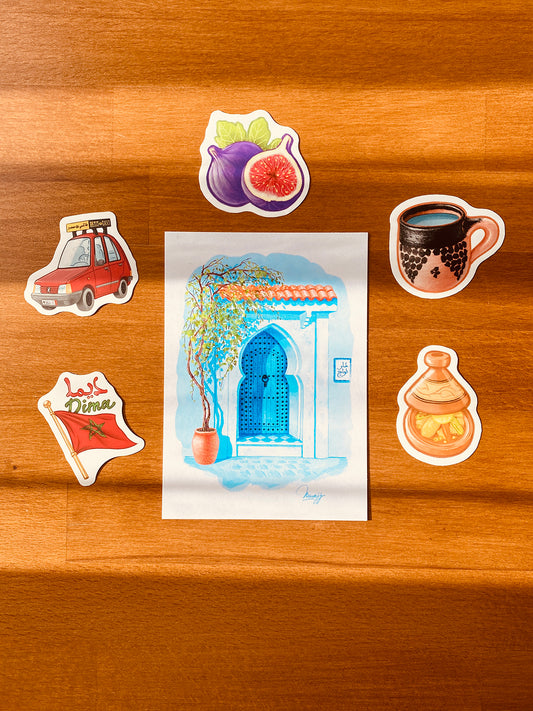 Pack 5 stickers Dima